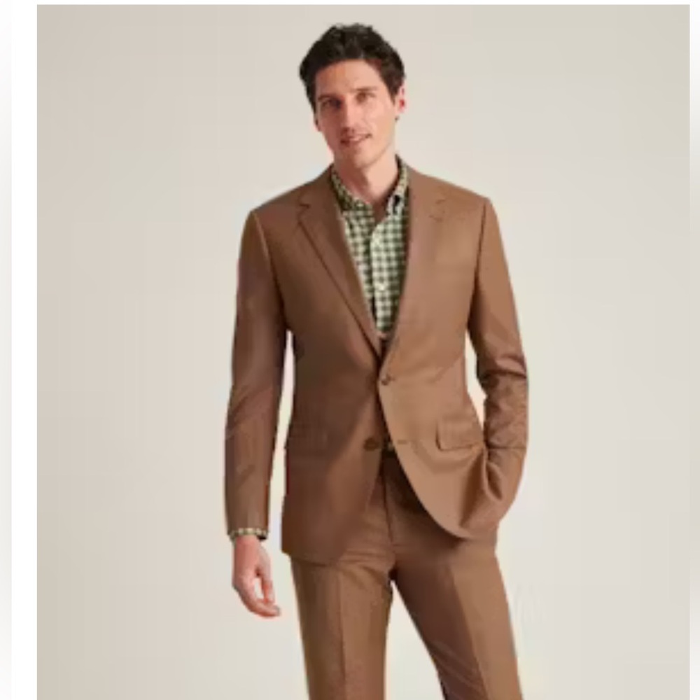 Bonobos wool flannel blazer. 36R, slim fit. Like new.